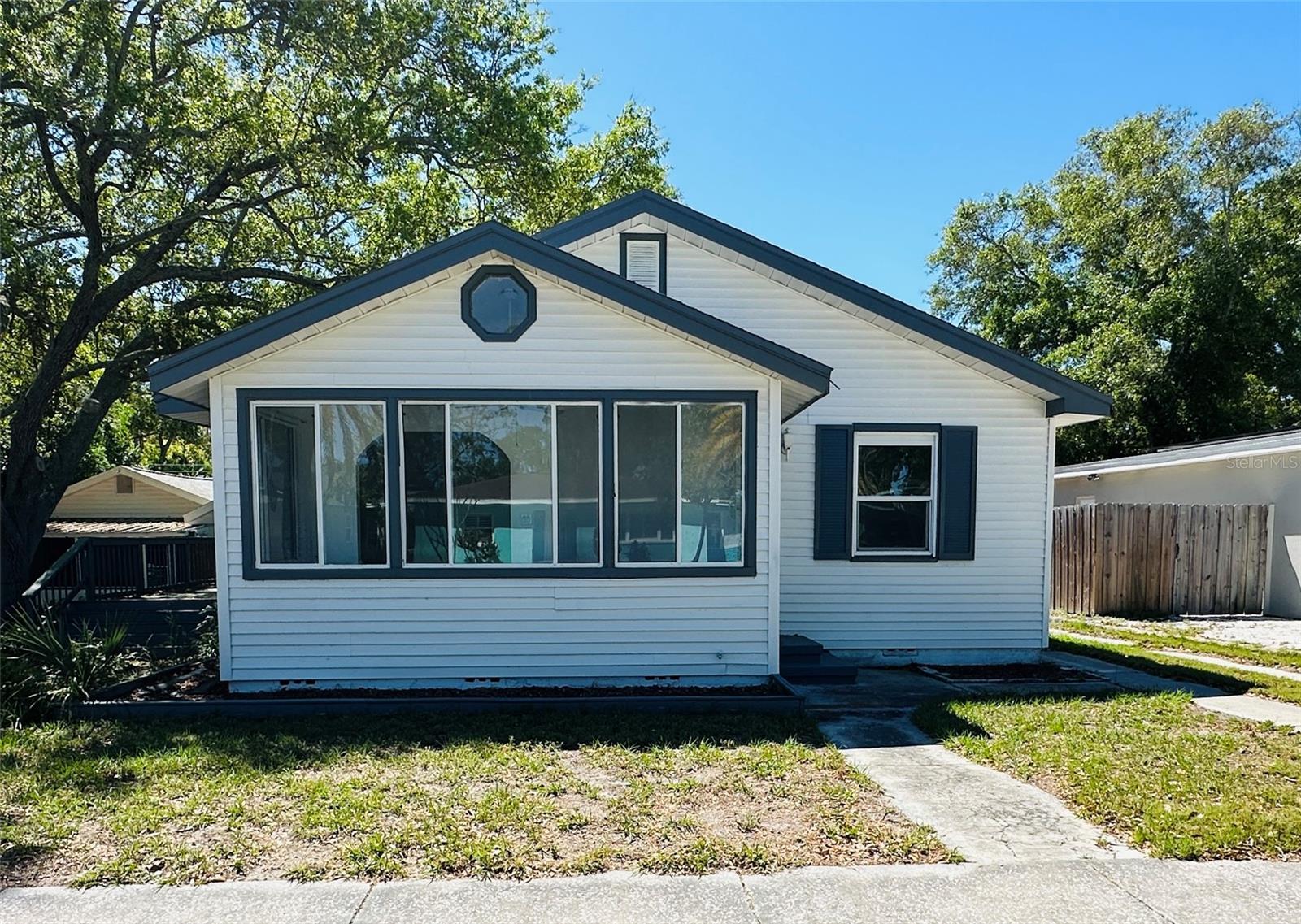 Special Promo: $500 OFF First Month’s Rent!
Welcome to this recently updated 3 bedroom, 2 bathroom home, conveniently located just a short drive from the stunning Clearwater Beach and lively downtown Dunedin. Spanning nearly 1500 square feet, this home boasts unique touches such as artistic archways and tiles, complemented by modern vinyl plank flooring and a charming sunroom that floods the space with natural light.
The heart of the home is the cook's kitchen, complete with brand new appliances, elegant marble finish counters, and a spacious island perfect for entertaining friends and family. The separate main suite offers a retreat with its walk-in closet and ensuite bathroom, providing added privacy and comfort.
For added convenience, tucked away are a washer and dryer, ensuring laundry day is a breeze. The home is equipped with HVAC to keep you cool and comfortable in the Florida heat. Step outside to discover a sizable elevated deck, offering a perfect spot for outdoor gatherings, with access to a shared yard ideal for your pets to enjoy.
AVOID SCAMS - Do Not Wire Funds. We only accept certified funds delivered in person to our office in Seminole. Applicants will receive contact with a branded email.