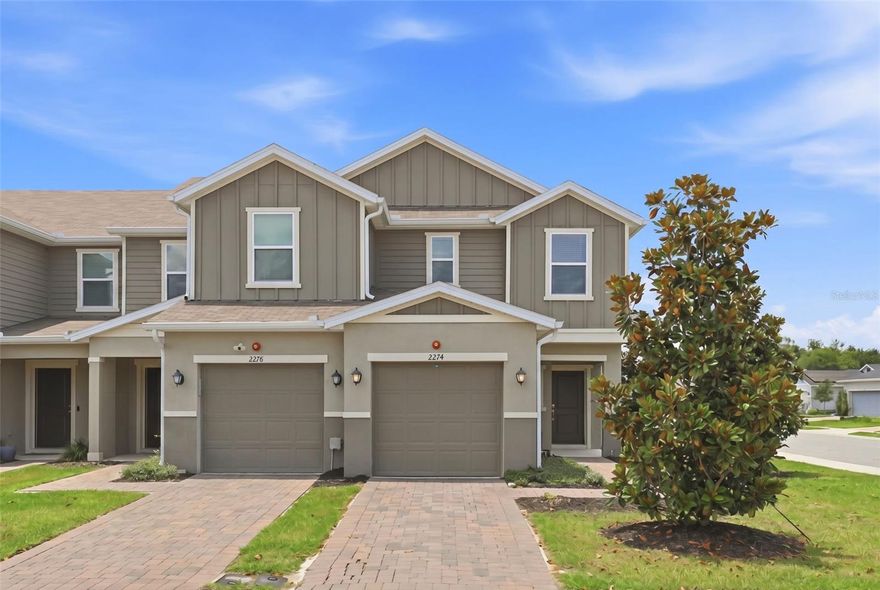 Welcome home to this beautifully maintained 3-bedroom, 2.5-bath CORNER-UNIT townhome located in Landings at Riverbend, Sanford! Freshly painted interior and filled with abundant natural light, this home features a spacious OPEN FLOOR PLAN perfect for both everyday living and entertaining. The stylish kitchen offers stainless steel appliances, granite countertops, and a cozy eat-in space for casual dining. The main living areas feature luxury vinyl flooring, while all BEDROOMS UPSTAIRS are comfortably carpeted. The upstairs laundry closet adds ease and functionality. A one-car GARAGE provides additional storage and parking convenience. Enjoy LOW-MAINTENANCE living in a prime location just minutes from major highways, shopping, dining, and entertainment. Conveniently located near Seminole Towne Center, Colonial TownPark, downtown Sanford, Orlando Sanford International Airport, and popular restaurants and retail destinations. Easy access to I-4, SR 417, and the SunRail station makes commuting throughout Central Florida a breeze. This MOVE-IN-READY townhome combines comfort, convenience, and location all in one!