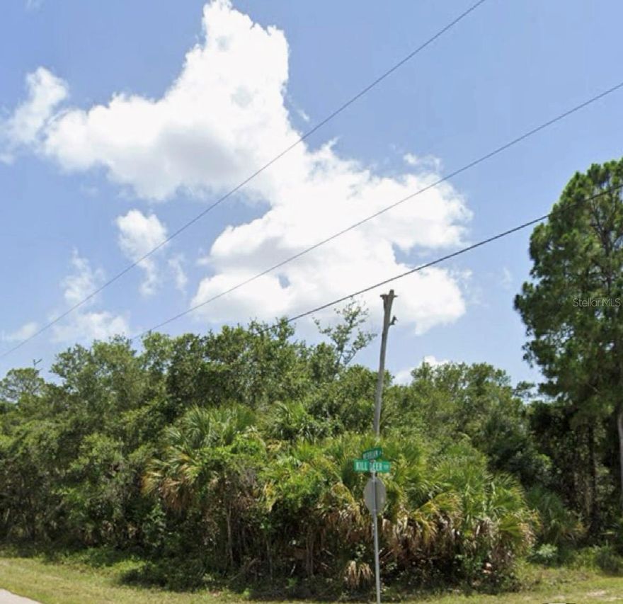 Oversized Corner Residential Lot in Thriving North Port, FL. 
Situated at the intersection of Merriam Lane and Killdeer Terrace, this expansive corner lot is located in a quiet, up-and-coming neighborhood in North Port—one of Florida’s most sought-after and rapidly growing communities. NO HOA fees, this property offers exceptional flexibility and peace of mind for both homeowners and investors alike.

Enjoy easy access to I-75 and U.S. Route 41 (Tamiami Trail), placing you just minutes from world-renowned Gulf Coast beaches, scenic golf courses, public boat ramps, marinas, and top-rated shopping and dining. The area is also home to premier attractions such as the Atlanta Braves Spring Training Stadium, North Port Aquatic Center, with Sanibel Island, Venice, Fort Myers, and Boca Grande just a short drive away.
Surrounded by nature and modern conveniences, this lot provides the perfect setting to build your dream home. Whether you're drawn to boating, fishing, golfing, or simply enjoying the tranquility of Florida living, this property offers the ideal blend of lifestyle and location.
