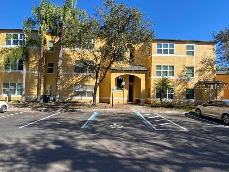 Beautiful 1 bedroom, 1 bathroom apartment located on the second floor in a gated community featuring a pool and gym. This unit offers tile flooring throughout, washer and dryer inside the unit, and plenty of natural light. Conveniently located close to the Orlando International Airport, major hospitals, Downtown Orlando, major highways, and within easy access to Cocoa Beach and surrounding areas.