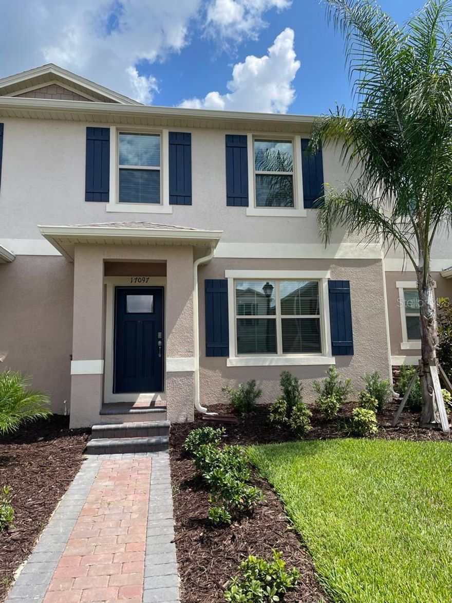 This brand-new 3-bedroom, 2.5-bath townhome in Winter Garden offers the perfect blend of comfort and convenience near the magic of Disney. The spacious master suite provides a private retreat, while the community amenities—including a pool, fitness center, sports courts, and dog park—create a vibrant lifestyle for all. Ideally located near Publix and within the Orange County school zone, 17097 Water Spring Blvd is ready to welcome you home.