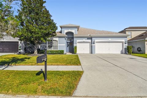 Photo of 6818 Pine Springs Drive, Wesley Chapel, FL 33545 (MLS # TB8438233)