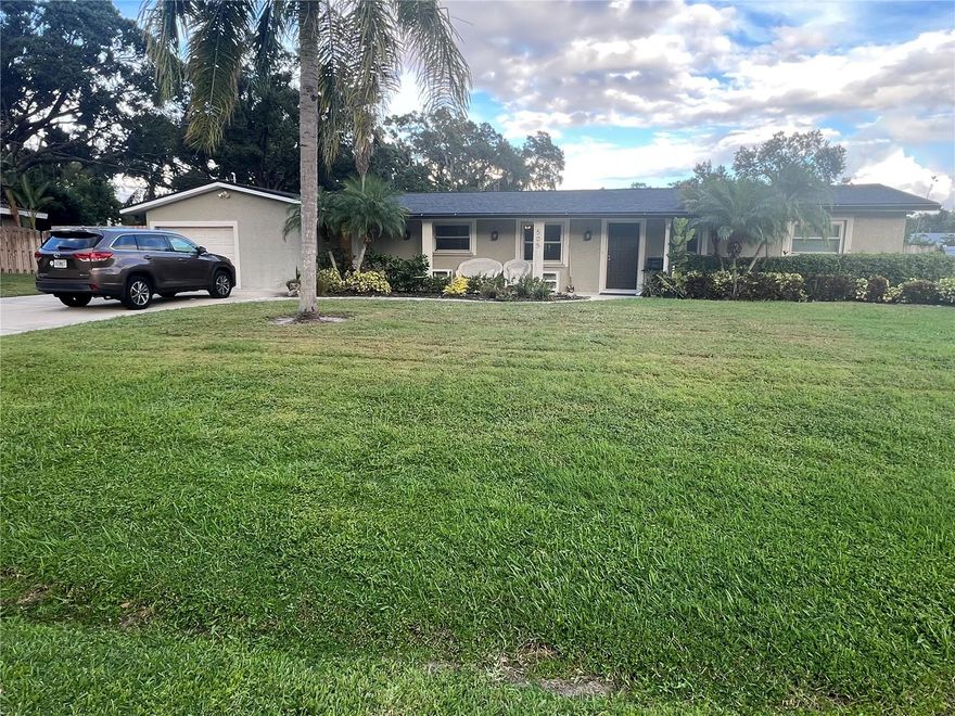Beautifully Updated Home in Highly Sought-After Sherwood Estates in Sarasota. This is a rare find. 
Welcome to 505 E Lake Dr, a stunning residence offering comfort, style and updated. The sellers have thoughtfully added numerous upgrades, including a whole-house automatic generator connected to an inground 280-gallon propane tank, a full water purification system, and a new water heater. Enjoy Florida living at its best with a screened pool enclosure featuring a brand-new screen, an above-ground whirlpool hot tub, and a new backyard firepit—perfect for relaxing or entertaining. Additional updates include new gates on both sides of the home. Inside, the spacious kitchen, living, and dining areas flow seamlessly together to create a bright, open great room ideal for gatherings. Conveniently located in central Sarasota close to shopping, dining, beaches, and A-rated schools, this home truly has it all. New roof (2020) Water heater (2024), well system (2024) Hot Tub (2025) Firepit (2025)  Buyer responsible for verify all information. City or County may have restriction on short term rentals, buyer to verify. Professional photos coming Mon 10/13, showings to begin Tues 10/14