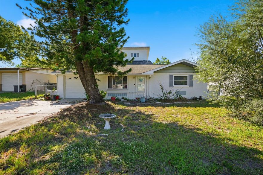 Under contract-accepting backup offers. Welcome to this inviting two-story POOL HOME  featuring a spacious, fenced-in backyard perfect for relaxation and outdoor fun. This residence offers 3 bedrooms, 2 full baths, and 1 half bath, providing plenty of comfort and convenience for family and guests.  Ideally located, this home is just minutes away from shopping centers, movie theaters, hospitals, and a variety of dining options, ensuring that everything you need is close at hand. The combination of a serene residential setting with quick access to everyday conveniences makes this property truly special. You are only a short 15 min drive to swim with the manatees at the Weeki Wachee springs.  1 hr to Tampa & TOP US BEACHES!!