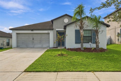 Photo of 6645 Wagon Trail Street, Zephyrhills, FL 33541 (MLS # TB8549284)