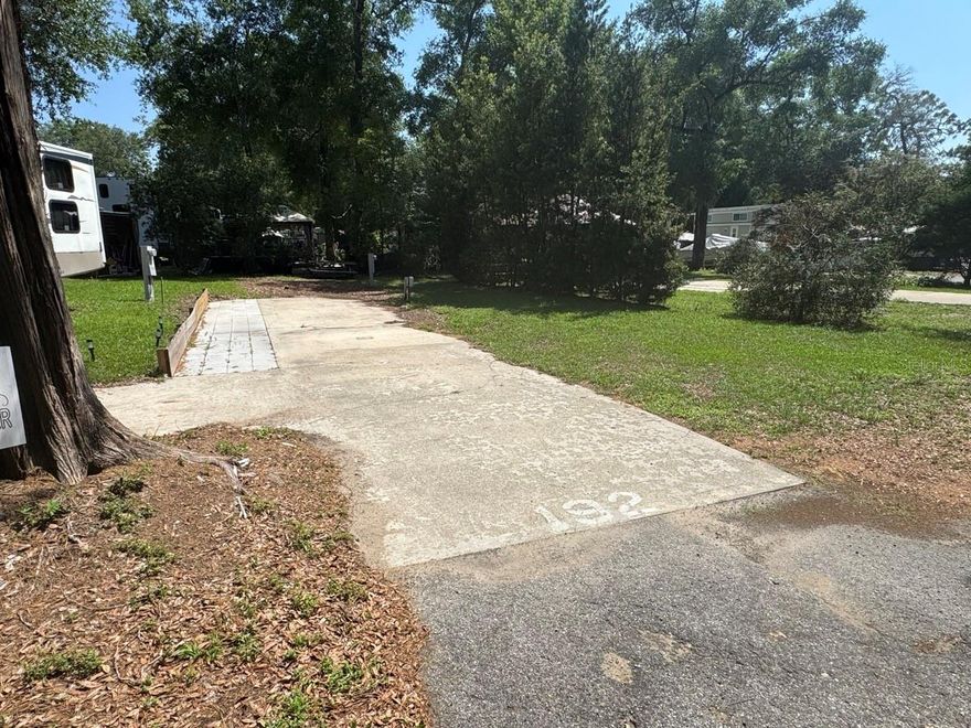 Nice 3,500 sqft lot ready for your RV located in the Salt Springs Resort on Little Lake Kerr. The resort offers clubhouse, 2 pools, hot tub, tennis courts, playground, dog park, dock & boat ramp to Little Lake Kerr. Walking distance to restaurants, laundromat, post office, shopping, and the springs. Perfect for weekends or full-time residence. HOA fee is $638 a quarter. Salt Springs is a nice quaint area located in the Ocala National Forest.