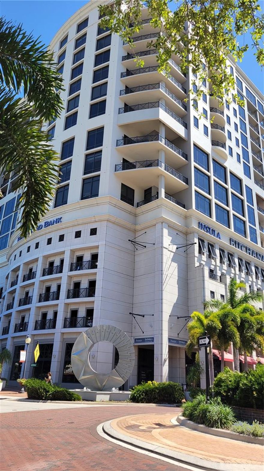 Discover the epitome of luxury and convenience with our exclusive rental opportunity in Sarasota, available May through December. Nestled on the corner of Main St and Central Ave, this contemporary corner unit sits on the 16th floor, just one level below the penthouse. Immerse yourself in the vibrancy of downtown Sarasota, where the finest amenities and attractions are merely steps away. This exquisite condo features a 2-bedroom, 2-bath split plan, designed with your privacy and comfort in mind. Upon entry, you are greeted by a generous foyer leading to an expansive Great Room. The 10-foot ceilings, coupled with floor-to-ceiling windows and nine-foot-high sliding glass doors, invite an abundance of natural light and offer stunning bay views. The space boasts porcelain floors, an 65” Samsung Frame TV, Apple HomeKit, electric blinds, and a large furnished corner terrace – perfect for entertaining or peaceful relaxation. The kitchen is efficient delight, equipped with granite countertops, a new galley-style sink, instant hot water, and pull-out cabinet drawers. Stainless steel appliances and an external-venting cooktop exhaust fan enhance your culinary experience. A granite breakfast bar elegantly separates the kitchen from the dining area, offering a cozy spot for casual meals. Retreat to the luxurious master bedroom, featuring wood floors, a large walk-in closet, and direct terrace access through 9-foot sliders, providing serene bay views. The master bath is adorned with travertine floors and a vanity desk, leading to the spacious walk-in closet. The second bedroom, offering maximum privacy, is adjacent to the second bathroom with a pocket door, effectively creating an en-suite setup. There is a queen size bed in this bedroom. This fully furnished unit ensures you feel right at home with all linens provided for the master bedroom, guest bedroom, and a queen-size living room couch, along with a fully equipped kitchen. Stand out with a dedicated laundry room, updated appliances, a tankless water heater, and additional storage. Enjoy the convenience of secured parking for one car. Security, water, and high-speed internet are included in this fabulous building in the heart of downtown Sarasota. The Plaza at 5 Points Residences redefines luxury with an array of concierge services and top-tier amenities on the 10th floor, including an overnight guest suite, a resort-style heated pool & spa, and an outdoor pavilion with a fireplace. The fitness center, clubroom with a bar, catering kitchen, and conference room elevate your living experience. Complimentary valet parking for guests and onsite dining at Element restaurant add to the allure. Seize this unique chance to reside in Sarasota’s heart, with Whole Foods, Starbucks, Selby Library, Florida Studio Theater, the historic Opera House, and over 25 restaurants within two blocks. The Sarasota Bayfront, Marina Jacks, St Armand's Circle, Lido Beach, and SRQ airport are all within easy reach. We offer flexible rental terms with a two-month minimum stay and special consideration for a 9-month rental. Don’t miss out on this unparalleled downtown living experience at the Plaza at 5 Points – where luxury meets location, fully prepared for your immediate comfort. NOW RENTED THRU JUNE 30, 2025. AVAILABLE JULY 5, 2025 THROUGH DECEMBER 2025. The rate for December 2025 is $12,000/month + tax.  Call TODAY for your time in paradise!