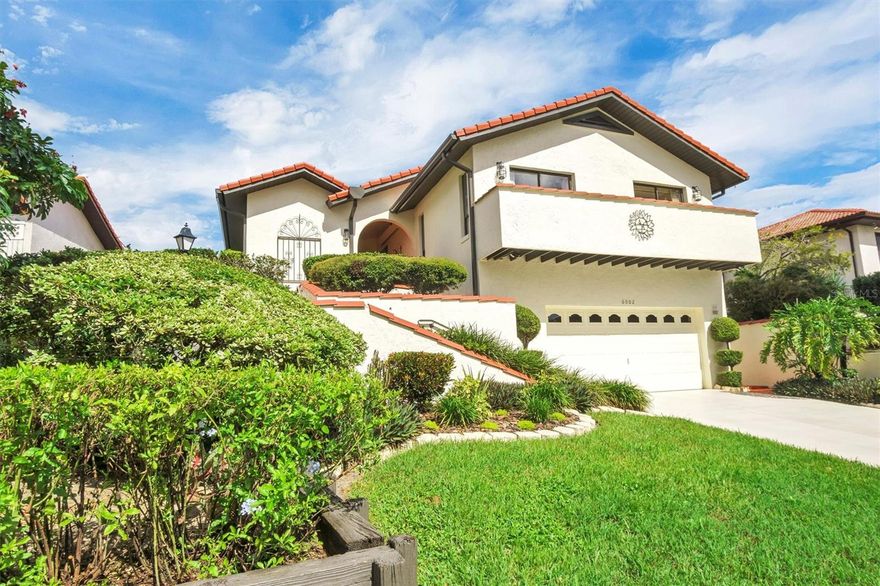 Welcome to 6002 Country Club Drive, a beautifully updated 3-bedroom, 3-bath golf course home located on the 9th fairway/green with stunning views of course from kitchen, living room, and bedroom, in the desirable Lake Wales Country Club community. Designed for comfort and style, this home offers a perfect blend of elegance and Florida resort living. This home will come furnished, minus Master bedroom set and a few other special sentimental pieces. 
Property Highlights:
Updated kitchen & bathrooms with modern finishes.
New appliances (2023)
Freshly painted exterior (2023)
Cozy gas fireplace for added charm
Spacious 2-car garage with epoxy flooring
Separate office space in garage. Tons of storage space.
Work table with pegboard for tools.
New Electric chair lift for ease of access
Weber Gas Grill with cover
Golf cart, negotiable.
Community Lifestyle:
Sparkling resort-style pool
Extra refrigerator in garage for your convenience.
Relaxing hot tub
Clubhouse, restrooms and shower
Prime Location:
Enjoy the tranquility of Lake Wales while staying close to shopping, dining, healthcare, and world-class attractions like Disney, Legoland, and Florida’s east & west coast beaches.
Move-in ready with luxury updates, this home offers the lifestyle you’ve been waiting for.
Call, text, or message today for your private showing!