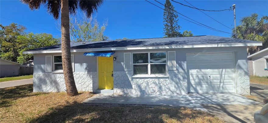 Investor Special! 3-bedroom, 2-bath block home with a 1-car garage offered at 133k—over 50k below its tax assessed value. This property was impacted by Hurricane Helene and experienced flooding, remediation work has begun, including drywall replacement and interior texturing. Corner lot. Prior to the storm, the home was beautiful check out MLS listing W786132.  No deed restrictions, no pet restrictions, no lease restrictions. Ideal for investors or rehab buyers looking for a value-add opportunity with upside potential.  Bank Owned.  Utilities will not be turned on for inspections.  Sold as is cash only.