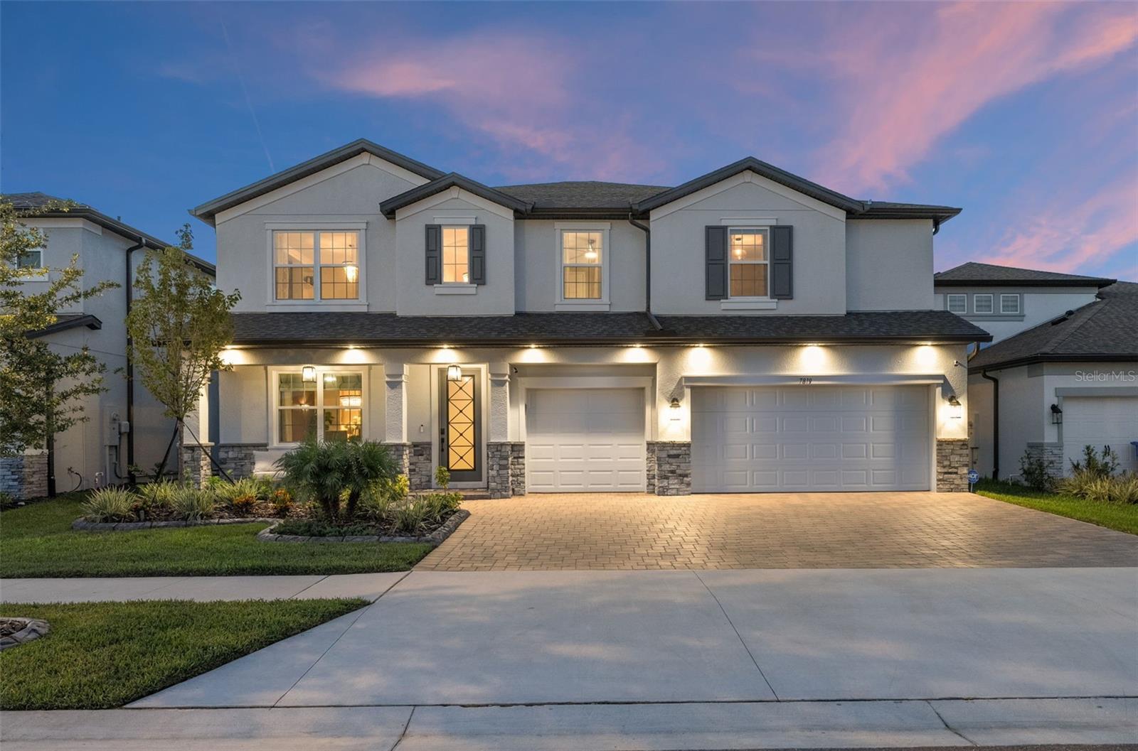 Think you’ve seen custom homes?
Imagine owning a home where every inch is designed not by a builder, but by an artisan. This is a one-of-a-kind residence where custom craftsmanship shines in every corner, trim, finishes, and details you won’t find in any builder-grade home. It offers style, scale, and serenity.
Featuring four bedrooms, a bonus room home theater, a designated office, double laundry rooms, and four bathrooms, with the primary suite on the first floor—this incredible home also boasts a stunning pool with panoramic preserve views, a three-car garage, and so much more, all within over 5,000 sq. ft. of living space (4,200+ heated sq. ft.).
Customized with crown molding and chair rail/wainscoting in every space. You’ll love the kitchen with soft-close cabinets and drawers, quartz waterfall-style countertops, a built-in oven, and tile flooring throughout. The living room features double screens so you can watch two games at once, while the rest of the family enjoys movie night upstairs. Notice the crystal chandeliers, custom closet shelving in the bedrooms, coffered ceilings, automatic Roman shades, and countless other thoughtful details. The home theater is upgraded with a 150-inch screen and built-in 7.1 surround sound with digital THX and subwoofer.
Step outside… the pool overlooks a peaceful pond, offering views as rare as the home itself. There’s an outdoor kitchen with a grill and a large screened-in lanai, perfect for enjoying the Florida sunset. This isn’t just a house—it’s a lifestyle upgrade.
The Whispering Oaks community has low fees and no CDD, only $94 a month for a gated community with a park and playground and located near great schools.
Homes like this aren’t made—they’re crafted. And they almost never hit the market.
Located minutes from Overpass Rd./SR-75, for a quick ride restaurants and Downtown Tampa. This home is located in the Whispering Oaks Community, near the Publix Plaza at Innovation Spring and 2 minutes from the local Starbucks and Chick Fil-A. The HOA monthly fee is only $94 per month. The closest Elementary Schools are Innovation Preparatory Academy, Watergrass Elementary School & Wesley Chapel Elementary. The Kirkland K-8 Charter School is just a few blocks away The closest middle school is Thomas Weightnman Middle School. The nearest high schools are Kirkland Academy of Innovation High School and Wesley Chapel HS. This home is located about 10 minutes away from KRATE (the new outdoor mall), 35 minutes north of Downtown Tampa, 45 minutes from Tampa International Airport, and 90 minutes from Orlando and Walt Disney World theme parks.
Full list of upgrades available upon request. Video tour available on YouTube and all the social media platforms, search by address.