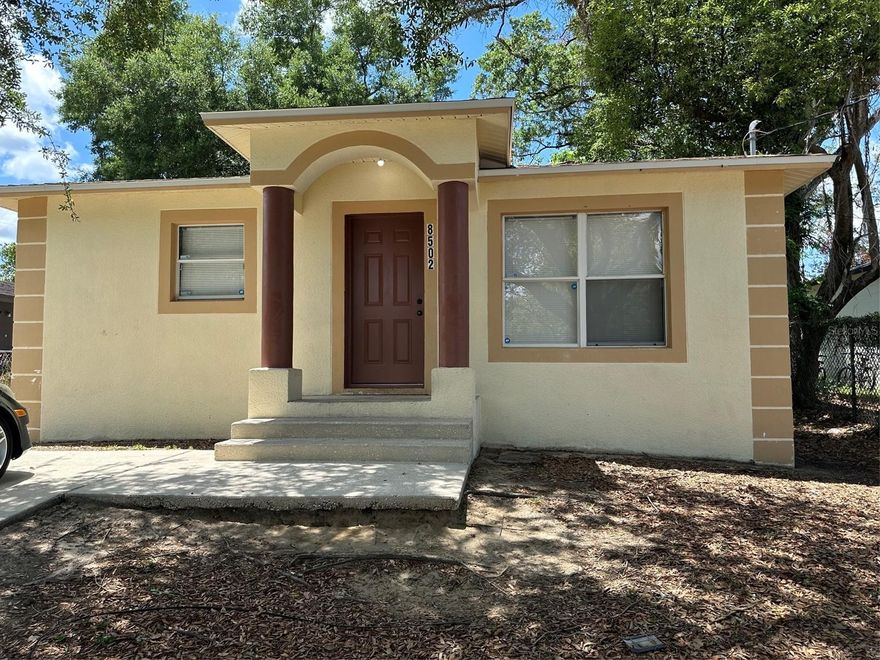 This beautifully remodeled home is in exceptional move-in condition.  It is located on a quiet street with many newer homes.  The roof is 1 year old, the hot water heater tank is new, in addition the furnace is new also the air-conditioner.  The lovely large kitchen has many cabinets for all of your either groceries or utensils.  There are tiled floors both in the kitchen and the great room.  The kitchen is large and has a large eat-in area.  The interior is newly painted.  The yard is fenced and has a storage shed.  There is an interior area with the hook ups for your washer and dryer.  Great property for either an investment rental property or for your own home for your residence.  This home is priced attractively and you will love the fact that you will be moving into a home where all you have to do is bring in your furniture and enjoy living  in this great home.