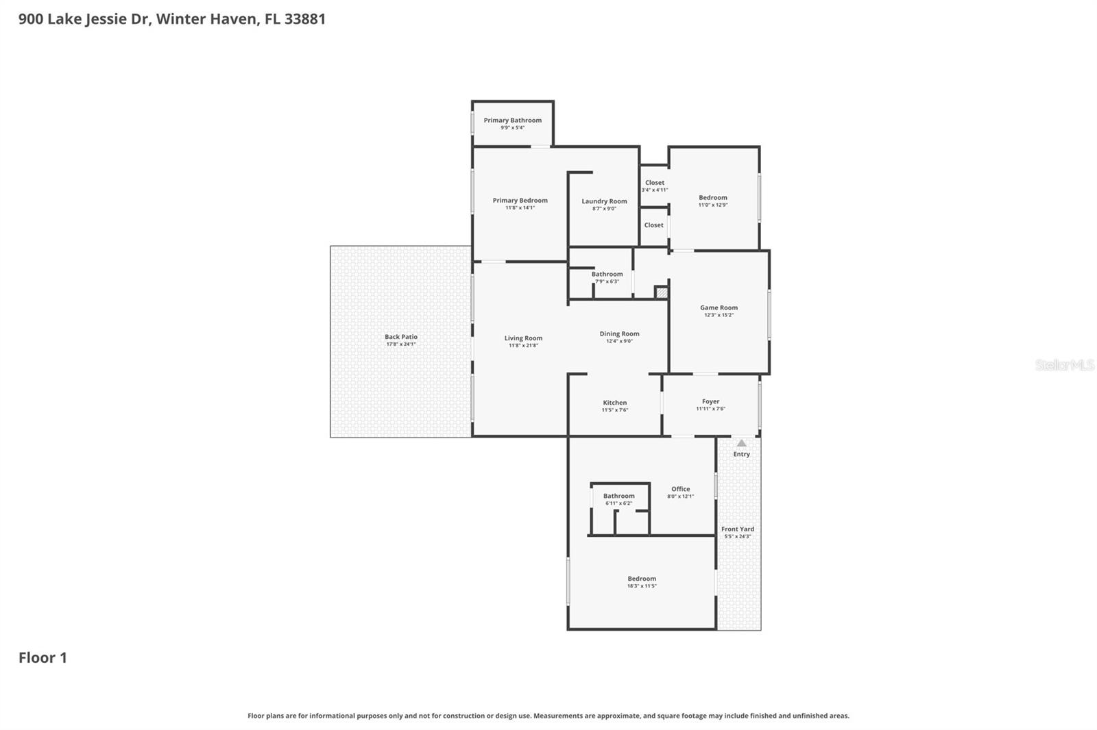 900 LAKE JESSIE DRIVE