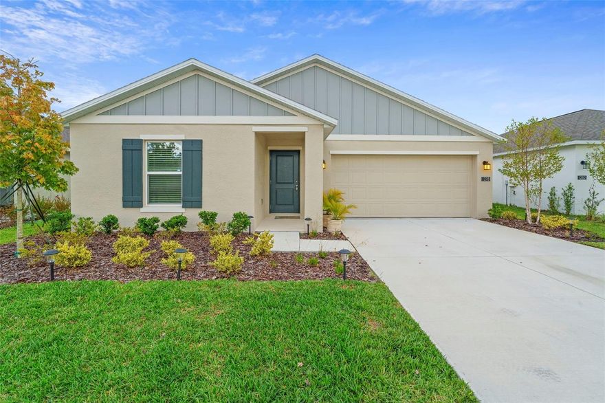 Barely lived in 2024 Build in Preserve at LPGA. This 3 bed 2 bath split plan with a 2-car garage has been professionally cleaned and is move-in ready. You don't even have to worry about cutting the grass, lawn-care is included. Pets are welcomed, the owner loves cats & dogs! Washer and Dryer is on site inside the laundry room. Enjoy the evening walks in the neighborhood safely on many of their sidewalks or take a dive into the community pool. Perfectly located near I-4 & I-95 and only minutes to the beach, LPGA Golf, Embry-Riddle University, Daytona State, Tanger Outlets, grocery shopping, restaurants, medical and schools.