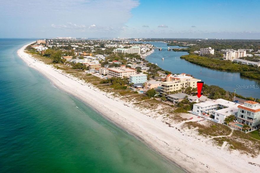 "TWEEN WATERS" ...Built as a family home in the quiet beach town of Indian Rocks Beach in 1959. Enjoyed by this family for over 60 years, it is time for a new owner with a fresh vision of what this amazing property offers. The owner previously had a dock on the Intracoastal. The possibilities here are endless, Indian Rocks Beach is vacation rental friendly. This home was solidly constructed and has always been well maintained. The location of the house is just steps away from the food and fun of Indian Rocks Beach including Crabby Bills, JD's, Villa Gallace, and Jimmy Guana's as well as many others.