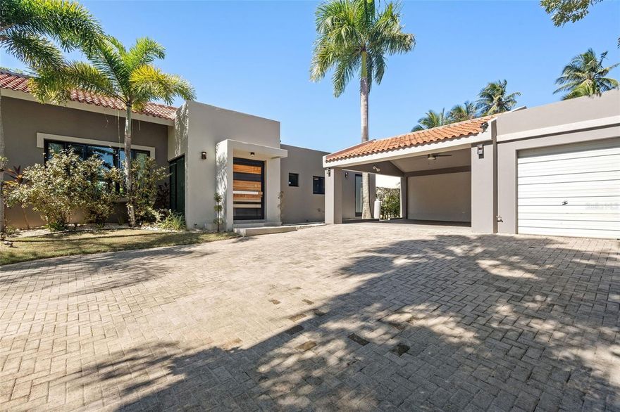 Enjoy easy living at 181 Dorado Beach East, an exquisitely renovated single-family home nestled within the exclusive gates of Dorado Beach Resort. Boasting a lavish interior of approximately 3,433 square feet, this residence seamlessly combines modern elegance with timeless sophistication.

Key features of this great property include:

Renovation Excellence: This home has undergone a complete renovation, ensuring a flawless blend of contemporary elements the charm of an established community. Every detail has been thoughtfully curated to elevate the living experience at Dorado Beach Resort.

Outdoor Oasis: The property's allure extends beyond its walls, with a covered terrace that overlooks an inviting inground pool and mature trees. This outdoor sanctuary provides a tranquil setting for relaxation and entertainment, creating a seamless connection between indoor and outdoor living.

Gourmet Kitchen: The heart of the home is its state-of-the-art kitchen, equipped with top-of-the-line appliances. This culinary masterpiece is designed to meet the highest standards, offering both functionality and style for the discerning chef.

Bedrooms and Bathrooms: With 3 bedrooms, each featuring ensuite bathrooms, the residence ensures privacy and comfort. The oversized primary bedroom is a sanctuary in itself, complemented by an equally spacious primary bathroom that features an outdoor shower—a luxurious touch that brings nature into the daily routine.

Backup Utilities: The property is equipped for any eventuality, featuring a full power generator and an impressive 1,200 gallons of water stored across three separate cisterns. This ensures a reliable backup for essential services, reflecting a commitment to uninterrupted luxury living.

Immerse yourself in the unparalleled lifestyle that 181 Dorado Beach East offers within the unique Dorado Beach Resort. This residence transcends the ordinary, offering a haven of comfort and sophistication where every detail has been carefully considered to create an exceptional living experience.