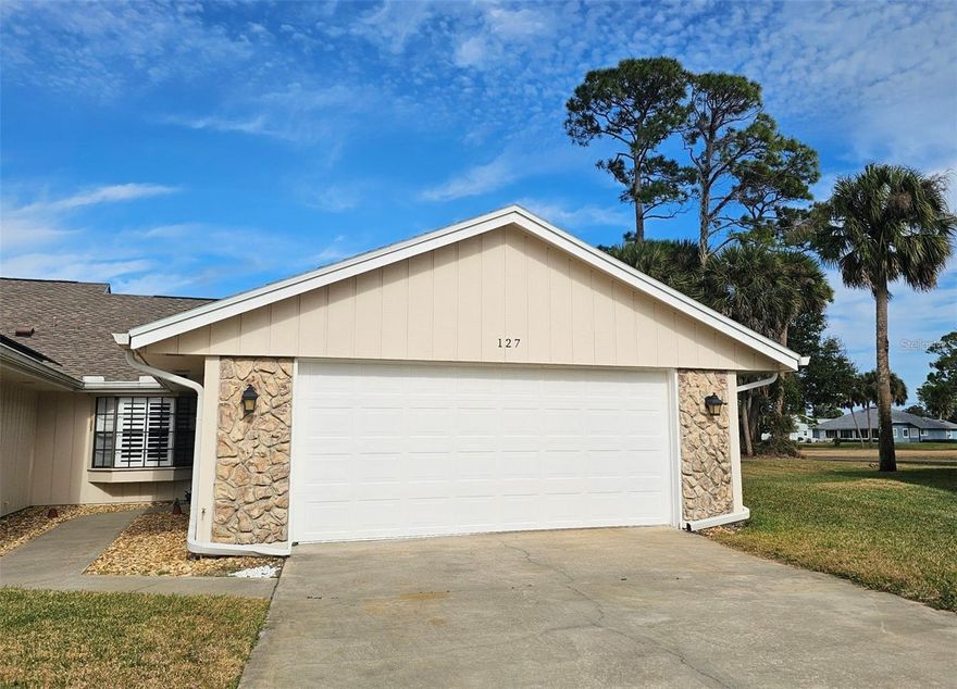 Arguably the best long-range views of golf course and water hazards in the community. Enjoy the Florida Lifestyle from paver patio overlooking the fairways, or enjoy the view from air conditioned comfort of the family room. Home has tile flooring throughout, eat-in kitchen and screened entry porch. On Lake Fairgreen Circle, offering large lots and wide street with the peace of mind that comes from knowing that home did not flood during hurricane Ian, a 1,000 year event. Centrally located, close to Historic Downtown Canal Street, and all the shopping and dining venues,as well as art galleries and boutiques - close enough to ride your bike along Riverside Drive on Saturdays for the weekly Farmers Market downtown. The beach is close by, 8 minutes by car. Nestled between 2 golf courses, and a community heated pool available by optional membership. NEW ROOF 2022. Low HOA annual dues of $395 provide irrigation system and sprinkler water, as well as retention pond maintenance and termite bond. Best value in town!