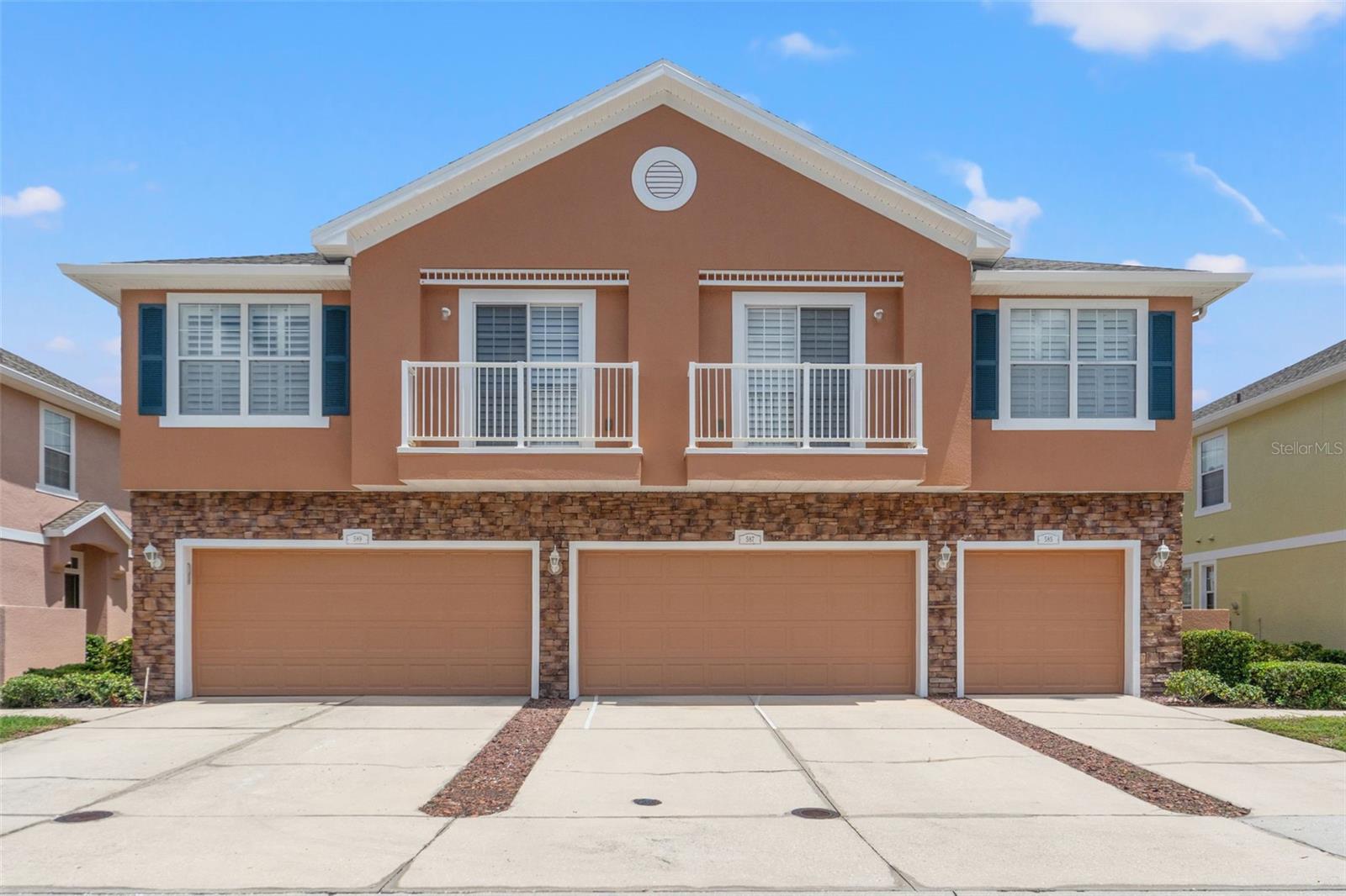 Welcome to Bay Breeze Cove, where luxury meets low-maintenance living in one of St. Petersburg’s most desirable communities. This beautifully maintained townhome, which does NOT require flood insurance, offers the largest and most sought-after floor plan in the neighborhood. Boasting 1,635 square feet of elegant living space, this 3-bedroom, 2.5-bathroom residence includes a spacious 2-car garage and lives like a single-family home—without the upkeep. Step inside to soaring ceilings, a bright open-concept layout, and refined finishes throughout. The gourmet kitchen features granite countertops, stainless steel appliances, and a walk-in pantry—perfect for both entertaining and everyday living. The main level also includes a separate dining area, generous living room, guest powder bath, full laundry room, and direct garage access. Upstairs, you'll find two comfortable guest bedrooms, a well-appointed full bathroom, and a spacious primary suite with a large walk-in closet and an en-suite bath featuring dual sinks and a soaking tub. This home is equipped with Fabric Shield Hurricane Panels by Home Safety Solutions (a $7,000 value)—lightweight, code-compliant, and designed to let in natural light while offering storm protection. All of the buildings have recently been painted and all the roofs have been replaced in December of 2024, enhancing both curb appeal and long-term value. Bay Breeze Cove offers a private community pool, a dog park, and charming walkability—all within 10 minutes of Downtown St. Pete and just a short drive to the beaches, Vinoy Park, and Tampa. Whether you're seeking style, comfort, or location, this townhome delivers it all. Schedule your private tour today and experience the lifestyle this exceptional property has to offer.