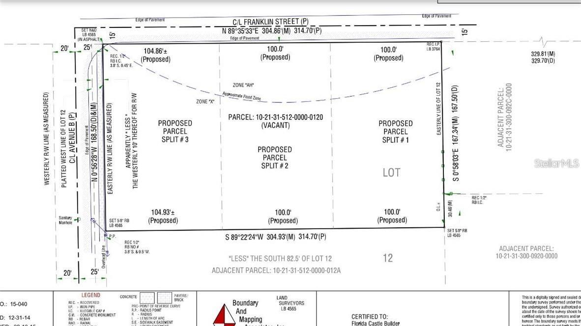 LEES 1ST ADD TO OVIEDO - Land