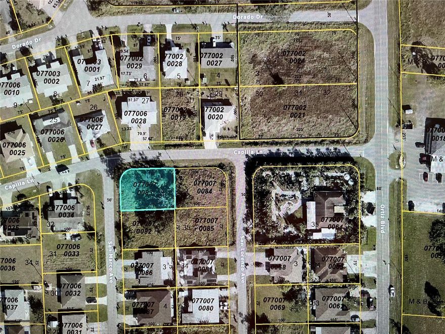 MULTI-FAMILY RESIDENTIAL!  No HOA/ CDD!!! NO FLOOD INSURANCE REQUIRED!The abutting lot #2, #35, and #36, Capilla Ln, North Port, FL 34287 also available. Buy 2, 3, or 4 lots for more acreage and privacy, MLS #N6138533(LOT#35), #N6138534(LOT #2), #N6138535(LOT#36)  are available.  MINUTES WALK FROM THE WARM MINERAL SPRINGS!!! Within  minutes drive you can be at WELLEN PARK, the new Atlanta Braves Training Stadium, Cool Today Park, and the highly anticipated new Costco store!!! Perfect location to build your new home in the fast growing city. Close to shopping, restaurants, and River. Within  minutes drive , you can be at Manasota Beach on the Gulf of Mexico, Aquatic Center, and much more. Don't miss out on the GREAT LOCATION FOR YOUR DREAM HOME OR NEXT INVESTMENT!