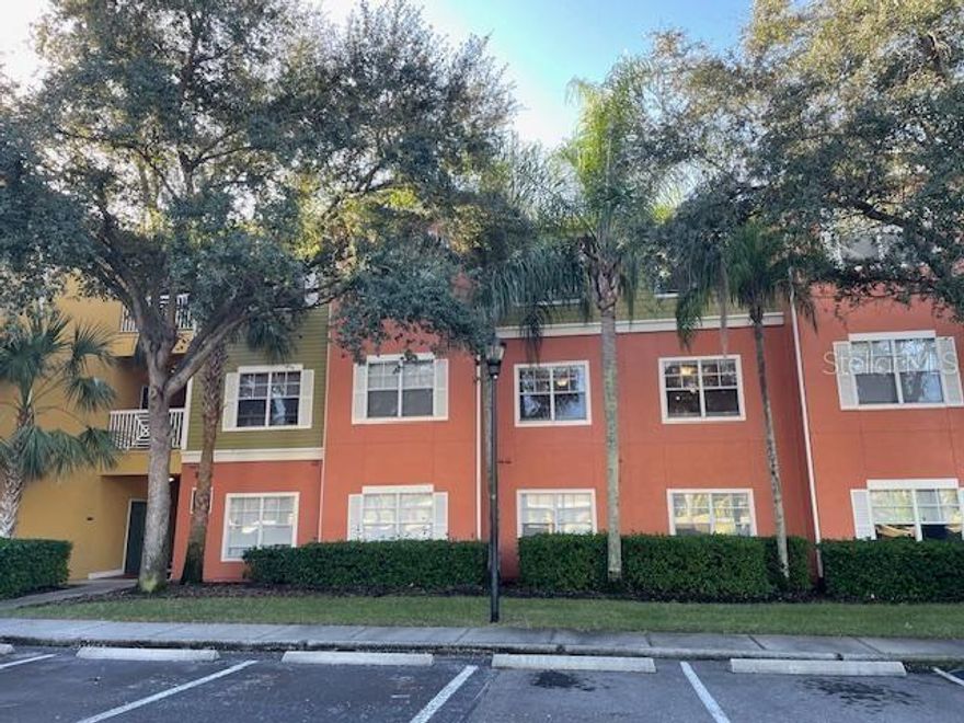 Nice and spacious 1 Bed 1 Bath Condo in gated Grand Key Community with 832 sqft of living space.  This unit has been very well maintained, is neutrally decorated, and has nearly brand new kitchen appliances and washer and dryer.  Vinyl wood flooring in the common areas. Good cabinet and counter space for a 1-bedroom unit! Kitchen appliances include refrigerator, range, microwave, and dishwasher. Kitchen features granite counters and a pantry. Bedroom carpet in great shape. Window blinds allow in ample light. Ceiling fans in living room and bedroom! Central heat & air works well and has been well mainteined.  With units above and below this unit, electric bills are low.  Community features include a clubhouse, pool, gym, indoor basketball, playground & more. Assigned parking so you always have a spot!  Pleanty of guest parking spaces. Convenient to restaurants and shopping.  Easy commute anywhere in South Tampa, downtown, MacDill AFB, TIA, etc.  I-275 and the Crosstown Expressway are easily accessible as well.