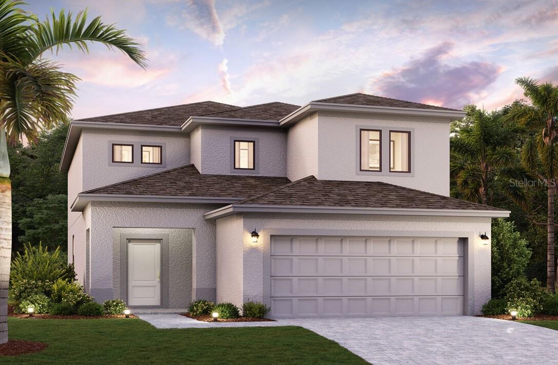 Under Construction. PRICED TO SELL! Welcome home to this stunning Innovation model built by M/I Homes. This home features 4 bedrooms, 3 bathrooms, an open concept great room and kitchen, a 2-car garage, and a pond view. You will enjoy a spacious 2,134 square feet of modern living space, spread over two stories. The main level features a well-appointed kitchen where culinary enthusiasts can unleash their creativity, and includes quartz countertops, high-end appliances, and plenty of storage space. The open floorplan seamlessly connects the living room, dining area, and kitchen, creating a versatile space that can easily adapt to your lifestyle. A bedroom and a full bathroom complete the first floor. Upstairs, you will find the 3 remaining bedrooms that provide flexibility for guests, a home office, or a growing family. Your owner's suite is a true sanctuary with its own en-suite bathroom and walk-in closet. Come visit us today! *Photos show pictures of a previous model, not all features are the same.