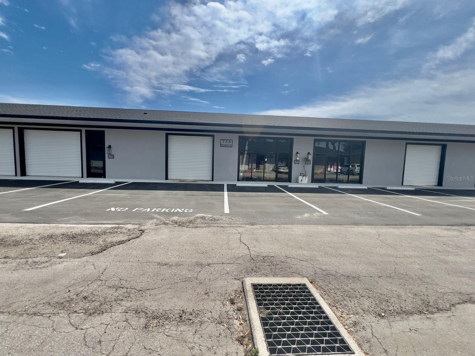 Flexible commercial space is available for lease in a newly constructed building. This approximately 1,600 SF unit features a dedicated main entrance and a roll-up door, ideal for accommodating large deliveries. The space is fully air-conditioned and includes a restroom, with ample room for office use and storage. Conveniently situated in Plant City, the location offers easy access to I-4 and is just minutes from Highway 60. Lease terms require the first and last month's rent and a security deposit (IT CAN CHANGE WITHOUT NOTICE). In addition to the monthly rent should be added sales tax. MIN 2 YEARS LEASE
Rent: $2,650 + Sales Tax
Flood Zone X - NOT IN FLOOD ZONE
Bathrooms 1
Suite Dimensions 40'x40'
Suite SF 1600
Stories: 1
This Park consists of a total of 9 buildings, 45 suites, on a 4 acre property.
Zoning: PD - PLANNED DEVELOPMENT
Year Built 2025
Suite is equipped with the following:
Block construction
Fully Air Conditioned space.
1 ADA bathroom (toilet / sink)
Electric tankless water heater
Store front
Roll up door
Fire rated drywall walls between suites
Drywall ceilings 12' high
Separate water meter
Separate electric meter
Conservation / pond surrounding most of the property
Three phase electric.