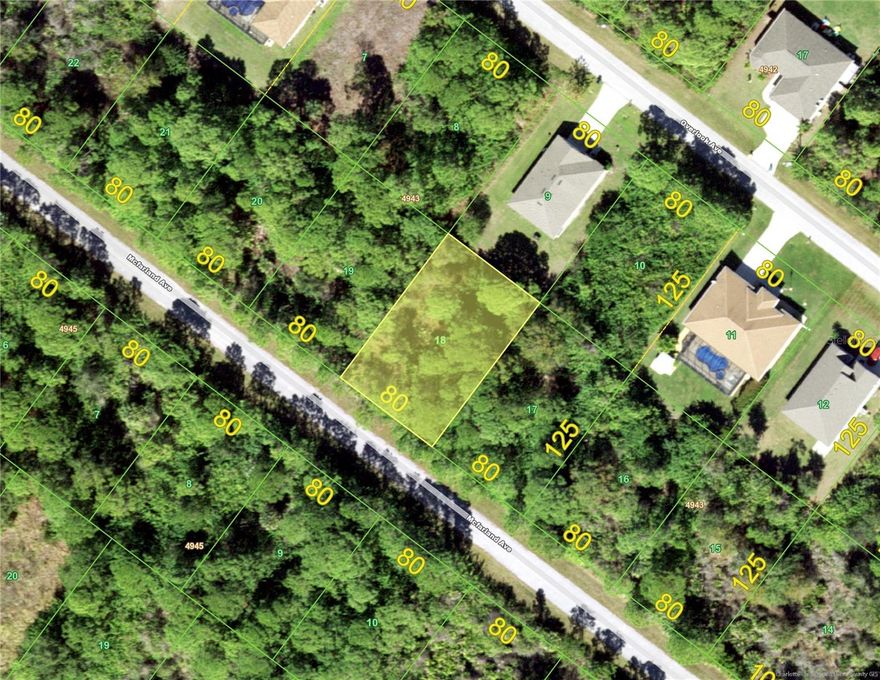 Great Opportunity, this lot equipped with CITY WATER and SEWER!  This Future Home Site, is located in the northern section of South Gulf Cove on Cape Haze Peninsula, a deed restricted waterfront community.  This property on a non-though street, a nice quiet part of South Gulf Cove which does have a voluntary membership for the Home Owners Association, which gives access to South Gulf Cove Park!  This location is just over 3 miles to South Gulf Cove Park – where you will find:  Boat Ramp, Fishing, BBQ Grills, Picnic Shelter and more.  By car this lot is located approximately 13 miles to Englewood beaches and 16 miles to the historic Boca Grande Lighthouse at southern tip of Gasparilla Island.  This is a great private location, close to HWY 771, south of 776 where Charlotte Sports Park is.  Port Charlotte is located midway between Sarasota, to the north and Ft. Myers to the south.  This area is best known for: excellent golfing, fishing and boating, with pristine gulf beaches nearby!  PCH 093 4943 and 0018.