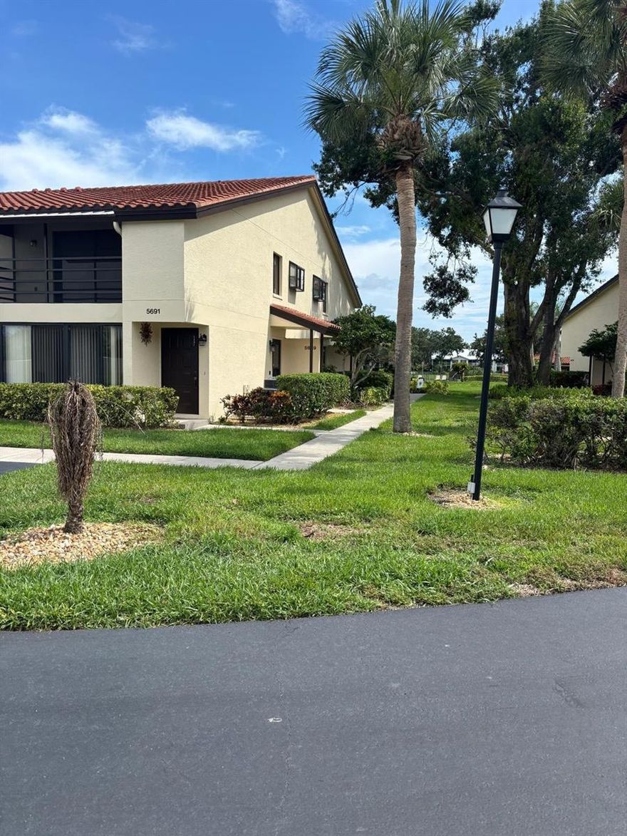 Welcome to The Gardens of Palm Aire Golf & Country Club. This complex is one of the best managed complexes in the area Condo offers the perfect blend of comfort, privacy and convenience. First Floor Condo, Parking within steps to the front door. Stunning Two Bedroom/Two Bathroom, Ceramics in the Complete Condo. Spacious Open Floor Plan, invites plenty of natural light. The Kitchen open to the Dining/Living Area, The Master Bedroom includes a walk-in closet Condo fees cover access to the Community Pool, Exterior Building Insurance, Exterior Building Maintenance, Grounds Maintenance, Recreation Facilities, Insurance, Pest Control, Cable/TV, Sewer, Trash and Water Just a few minutes to the SRQ airport, UTC Mall, Benderson Park…. an easy trip to the beach, the bay front, and all the downtown happenings. Super convenient for endless dining & shopping & entertainment. Jump onto I75 and you’re in Tampa/St. Pete in no time. Location cannot be beat! Easy and a pleasure to show. A PERFECT HOME in a PERFECT LOATION