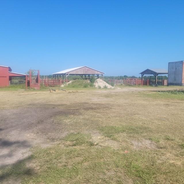 - Land