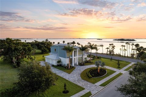 A home in MERRITT ISLAND