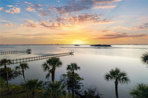 A home in MERRITT ISLAND