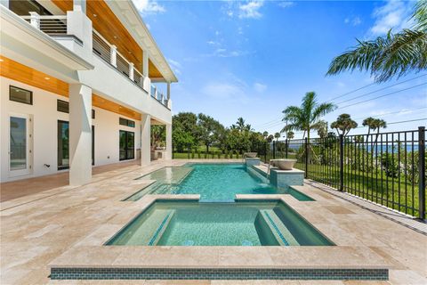 A home in MERRITT ISLAND