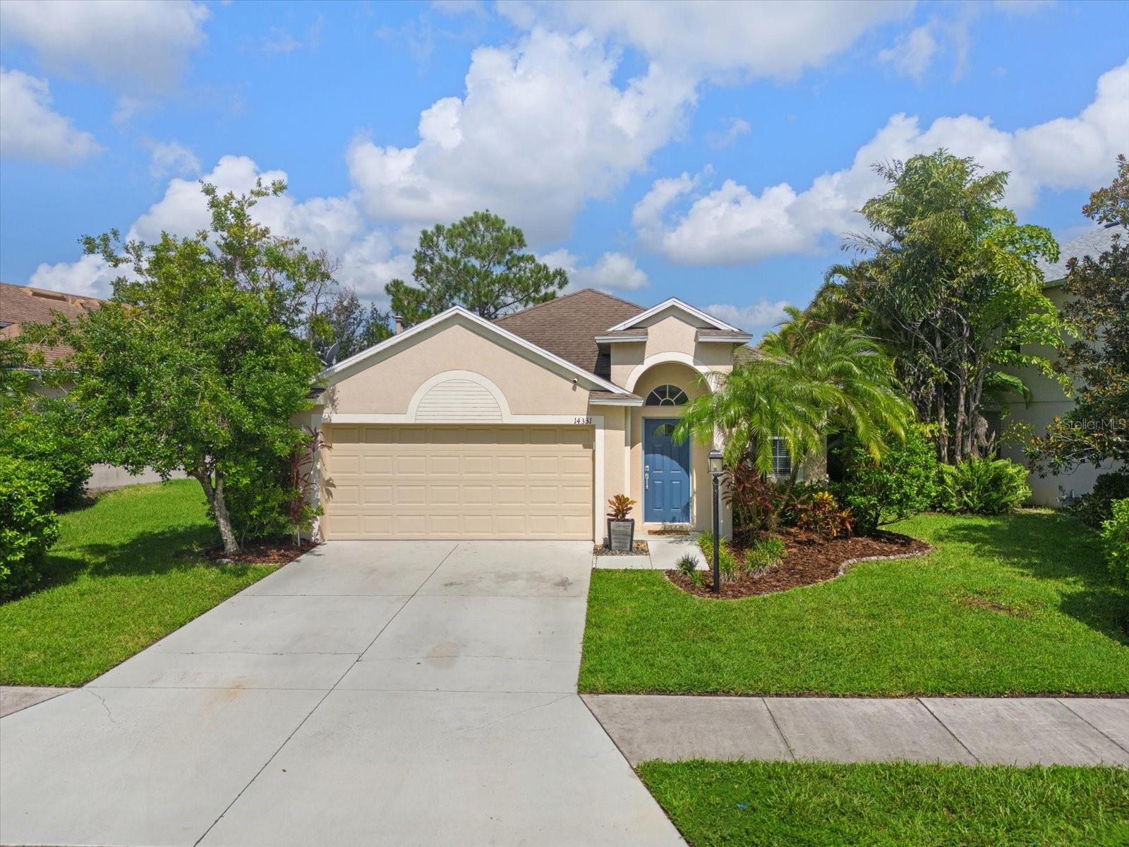 One or more photo(s) has been virtually staged. Short Sale. Experience Greenbrook Village in Lakewood Ranch, FL. The nations top-ranked master-planned multi-generational community 6 years running. Offering a vibrant lifestyle with top-rated schools, diverse dining, and shopping options. It boasts over 150 miles of trails, lush parks, and scenic lakes, perfect for outdoor enthusiasts. The community features golf courses, sports facilities, and cultural venues, including the numerous Farmers' Markets. With a focus on wellness, residents enjoy fitness centers, spas, and healthcare services. Lakewood Ranch is also known for its family-friendly neighborhoods and events, making it a prime location for all ages. In this village lies 14331 Gnatcatcher Terrace. This 3-bedroom, 2-bathroom home features a built-in bar, stunning barn doors leading to a versatile office/den , a cozy breakfast nook, and an electric fireplace in the living room. Out back, a screened-in porch overlooks a generous yard with plenty of room for a pool, complemented by the serene privacy of the preserve beyond the property line. Updated items include HVAC (2021), water heater (2021), and water softener system (2021).