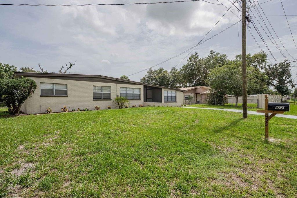 Welcome Home to this charming 4 bedroom, 2 bath block home situated on a large lot located in Bartow, FL. This home features lots of upgrades that include, fresh interior and exterior paint, new carpet in the bedrooms, newer metal roof, new blinds and new kitchen appliances. Located in an established neighborhood that's close to schools, restaurants and shopping. No HOA! Schedule your showing today to see all the potential this home has to offer.