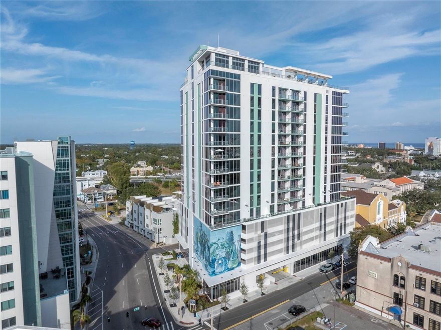 Welcome to Your Fully Furnished Luxury Rental in the Heart of Downtown St. Pete! Experience the best of city living in this stunning 3-bedroom, 2.5-bath residence spanning over 2,100 sq. ft. of modern sophistication. Perfectly positioned in Reflections at 777 3rd Street N, Unit 708 captures breathtaking panoramic views of Mirror Lake, Downtown St. Petersburg, Tampa Bay, and the Sunshine Skyway Bridge.
Move right in—this beautifully furnished home includes every essential, from linens and cookware to silverware, towels, and even a Keurig—just bring your suitcase. The open-concept layout blends the kitchen, dining, and living spaces effortlessly, accentuated by floor-to-ceiling windows that flood the home with natural light.

The gourmet kitchen is designed for both functionality and flair, featuring premium appliances, sleek cabinetry, and generous counter space—perfect for casual mornings or elegant entertaining. The primary suite offers a peaceful retreat with a custom walk-in closet, spa-inspired bath with dual vanities, and a luxurious walk-in shower, plus direct access to a private balcony. Two additional bedrooms provide flexibility for guests, a home office, or creative space.

Reflections delivers resort-style living with exclusive amenities—relax in the rooftop pool and spa, rejuvenate in the sauna, or stay active in the state-of-the-art fitness center. Enjoy two conveniently located parking spaces, private storage, concierge services, and even a pet-friendly atmosphere.

Host gatherings in the stylish social lounge, or hop on the golf cart shuttle to explore Downtown St. Pete’s world-class restaurants, boutiques, and waterfront parks—all just moments from your door.

Live the urban resort lifestyle you deserve—schedule your private showing today and make this exceptional residence your next home.