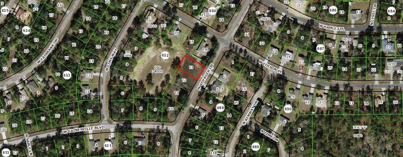 000352 - CITRUS SPRINGS UNIT 09 - Land