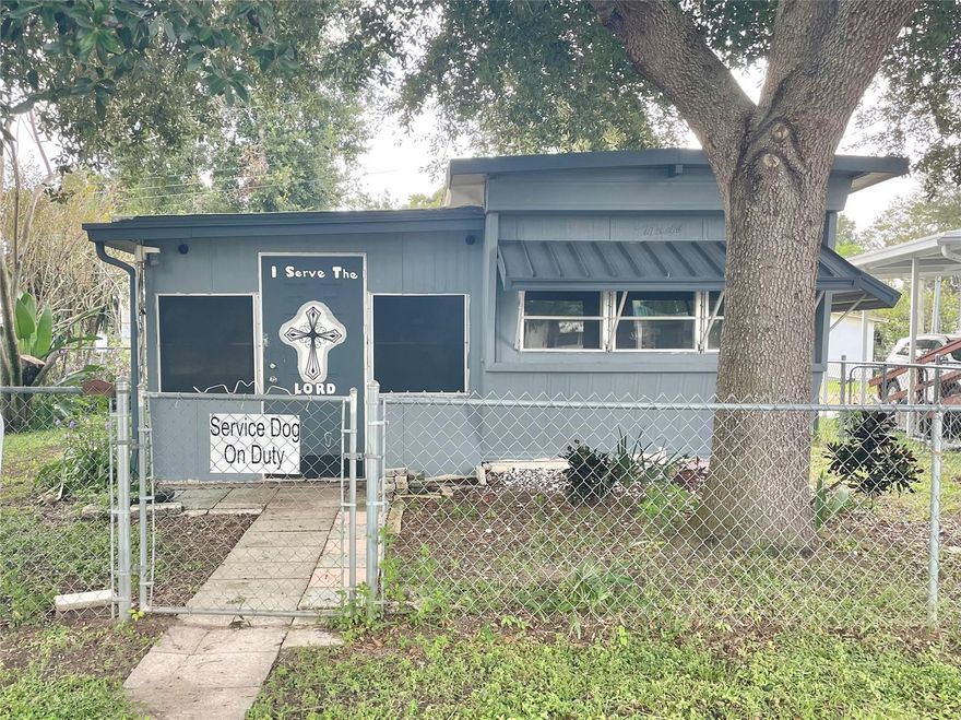 Beautifully Renovated Home in Highly Sought-After Florida Trailer Estates!
Discover easy Florida living in this charming and newly renovated 1 bedroom, 1 bath mobile home located in the desirable 55+ community of Florida Trailer Estates community — where you own your land and can enjoy an optional HOA. Perfect for seasonal residents or those seeking a low-maintenance lifestyle year-round, this cozy retreat offers comfort and convenience at every turn. Step inside to find a spacious open floorplan featuring a bright living and dining area, a modern kitchen with a breakfast bar, and plenty of room to entertain or relax. The large bedroom provides ample space, and the updated bathroom features a walk-in shower. The bonus Living or Florida room is the only room left waiting for you to put your own personal touch. You’ll also appreciate the indoor laundry room, fully fenced yard with rear alley access to the covered carport with storage closet and extra parking. Conveniently located close to shopping, dining, and more! Schedule your showing today!