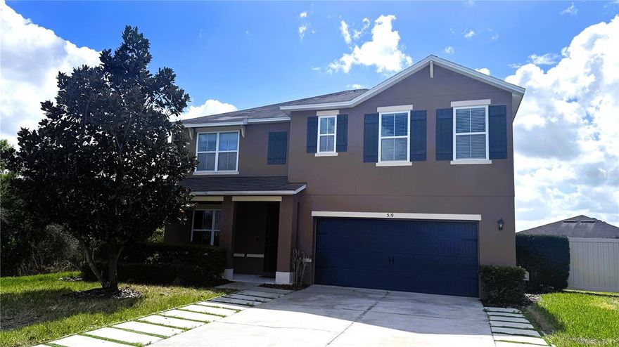 Welcome to this beautiful 5-bedroom, 3-bath home located on a quiet cul-de-sac in Lake Alfred. This spacious residence offers the perfect blend of comfort, functionality, and modern living with plenty of room for both everyday life and entertaining.

The home features an open and inviting floor plan filled with natural light. On the first floor, you’ll find a versatile den, perfect for a home office, study, or guest space. The well-appointed kitchen flows seamlessly into the main living areas, creating an ideal space for gatherings.

Upstairs, a spacious loft provides additional living space that can be used as a media room, playroom, or second family room. The five generously sized bedrooms and three full bathrooms offering comfort and flexibility for families and guests alike.

Situated on a peaceful cul-de-sac, this property offers added privacy and minimal traffic. Conveniently located near major highways, shopping, dining, and local attractions, this home combines tranquility with accessibility.

Don’t miss the opportunity to make this Lake Alfred gem your next home!