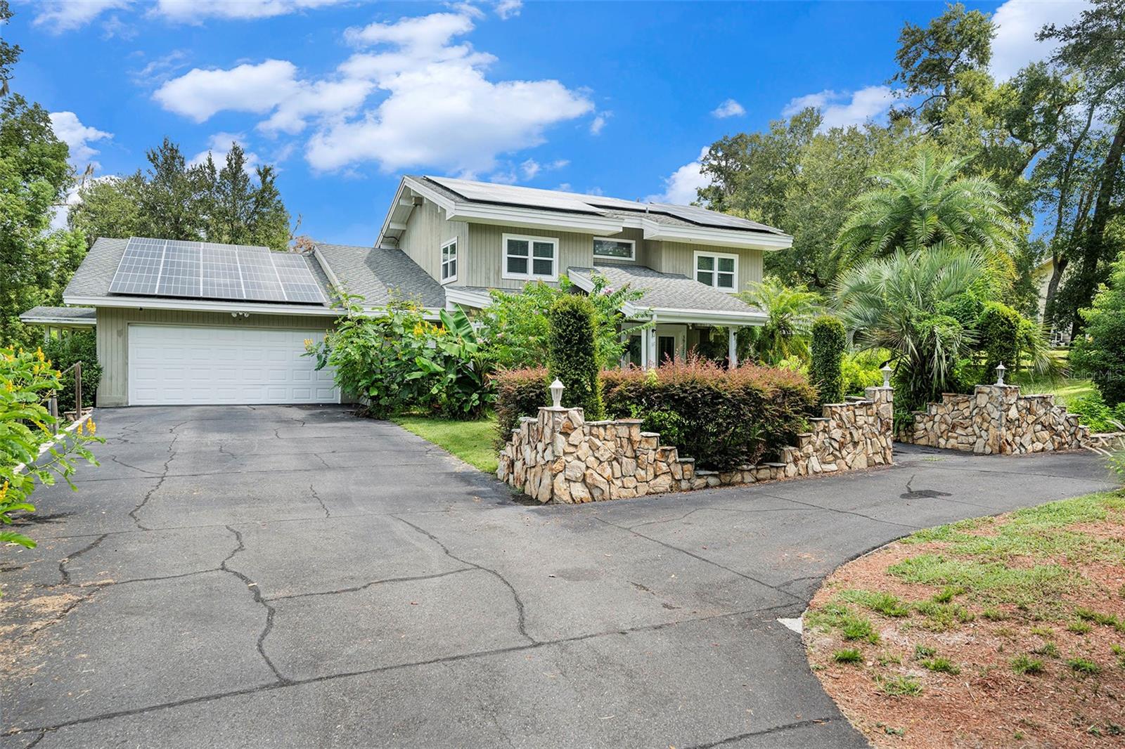 Welcome to this 5-bed, 3.5-bath retreat on 2.69 acres in Zephyrhills. Featuring a unique floor plan, chef’s kitchen, and spacious living areas, this home is perfect for entertaining. Enjoy a 10-ft deep pool, screened patio, and solar panels for energy savings. With no HOA and plenty of room to roam, you’ll have privacy and freedom, all just minutes from shopping, dining, and major highways.