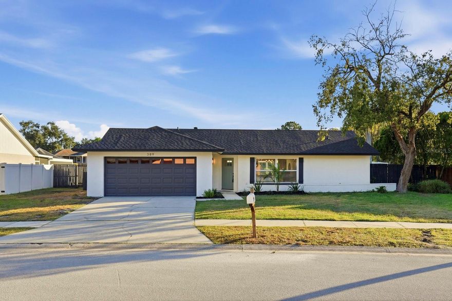 Discover this beautifully updated SANCTUARY tucked away in one of Palm Harbor’s most sought-after neighborhoods-Arbor Glen. This 3-bedroom, 2-bath pool home offers a thoughtful split floor plan and modern finishes throughout Fully renovated kitchen with quartz countertops, premium stainless-steel appliances, and a large breakfast bar with adjoining dinette overlooking the family room and pool, Brand-new luxury vinyl plank flows seamlessly through the living areas, adding warmth and style. The primary suite features a walk-in closet and a spa-like ensuite bathroom. Love outdoor living? Expansive paver patio, sparkling patio with tranquil views of lush greenery beyond the fenced backyard. Located in the highly rated Palm Harbor school district, this home is minutes from downtown Palm Harbor’s shops, restaurants, breweries, and the Pinellas Trail. Beaches and sunsets on the Gulf are just a short drive away. 389 Arbor Dr W is more than a home—it’s a lifestyle. Schedule your showing today and experience Palm Harbor living at its best.