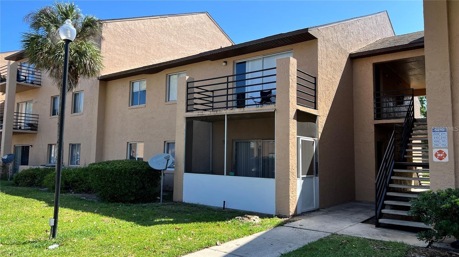 Beautifully Condominium! 2 Bedroom, 2 Bathroom Unit on the Second Floor. laminate and and Tile Throughout. Kitchen Boasts All Wood Cabinets, Granite Countertops and Newer Appliances. This Freshly Painted, Remodeled Beauty Will Not Last Long. Only Minutes Away from the Mall at Millenia and Florida Mall. Easy To Show!