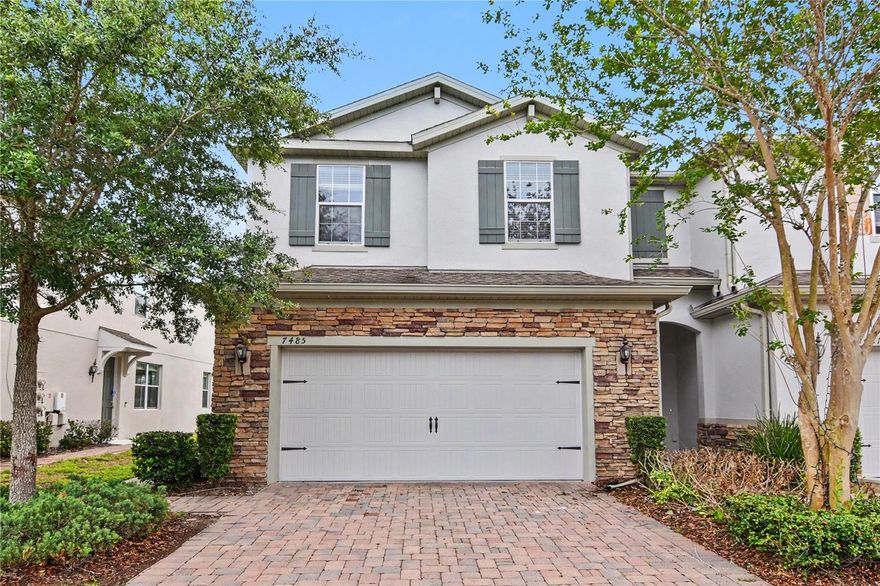 Experience the perfect blend of luxury and convenience in the highly sought-after GATED community of Aloma Trails. This meticulously maintained 3-bedroom, 2.5-bathroom townhome, built in 2017, offers 1,787 sq. ft. of sophisticated living space designed for comfort and modern style.

Step inside to find an inviting open-concept first floor featuring beautiful ceramic tile flooring and high ceilings. The gourmet chef’s kitchen is a true standout, boasting upgraded granite countertops, a stylish tiled backsplash, 42” solid wood cabinetry, and a large island with plenty of breakfast bar seating. The full suite of stainless steel appliances makes this kitchen as functional as it is beautiful.

The second level features plush carpeting throughout the bedrooms for ultimate comfort. The oversized Master Suite is a private sanctuary, complete with a massive walk-in closet and a spa-like en suite bathroom featuring a glass-enclosed shower, dual-sink vanity, and expansive cabinetry. Two additional well-appointed bedrooms share a second full bath, while the dedicated interior laundry closet adds a layer of daily convenience.

Uniquely positioned with a spacious 2-car garage and a private paved driveway, this home easily accommodates multiple vehicles. The community of Aloma Trails provides a true "lock-and-leave" lifestyle with hassle-free lawn care and pristine common areas included in the HOA.

Active lifestyles will thrive with the Cady Way Trail and Cross Seminole Trail just steps from your front door. For fitness buffs, Crunch Fitness is located directly across from the community entrance.

Retail: 3 minutes to Walmart, Costco, and Publix.

Education: Zoned for top-rated Seminole County Schools and minutes from UCF and Full Sail University.

Entertainment: Short drive to the world-class dining and shopping of Park Avenue in Winter Park.

Commute: Easy access to SR 417 puts you at the airport in 20 minutes or the beach in just 40!

Don't miss your chance to own a piece of Winter Park luxury in a premier gated enclave.