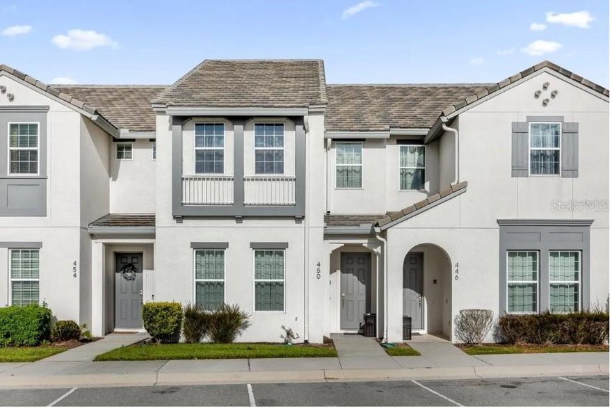 Beautiful and spacious 5-bedroom, 4 full bathrooms + 2 half bathrooms townhome located in the highly desirable Festival Resort at Champions Gate.

This home comes fully furnished and move-in ready, perfect for families or anyone looking for comfort and convenience.

Enjoy an open-concept layout with a combined living and dining area, a modern kitchen with all appliances included, and a private pool for relaxing or entertaining.

The property features:

5 large bedrooms (including one on the first floor)
4 full bathrooms + 2 half baths
Fully equipped kitchen with stainless steel appliances
Washer and dryer inside the unit
Private screened-in pool
Balcony and outdoor space
Central A/C

Located in a resort-style community offering:

Clubhouse
Fitness center
Pool and water park
Tennis & basketball courts
Playground and walking trails
Restaurant and dog park

Fully furnished – includes all furniture, appliances, and essentials.
Flexible lease options available (short-term or long-term). Perfect for relocation, corporate housing, or vacation-style living.