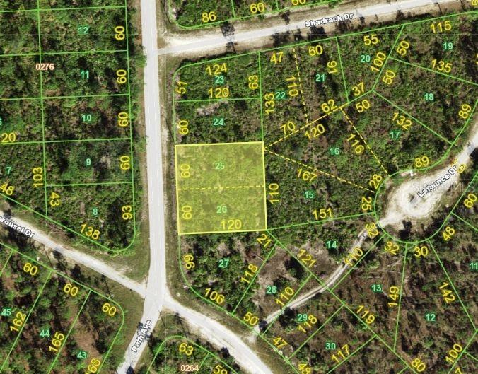 120x120 OVERSIZED BUILDABLE LOT located in Tropical Gulf Acres. NO HOA, NO DEED RESTRICTIONS, NO FLOOD ZONE! Property has been surveyed, and septic permits have been pulled for buyers' convenience. Great spot to build your new home or hold for investment since Tropical Gulf Acres is a growing community. Contact your agent with questions.
