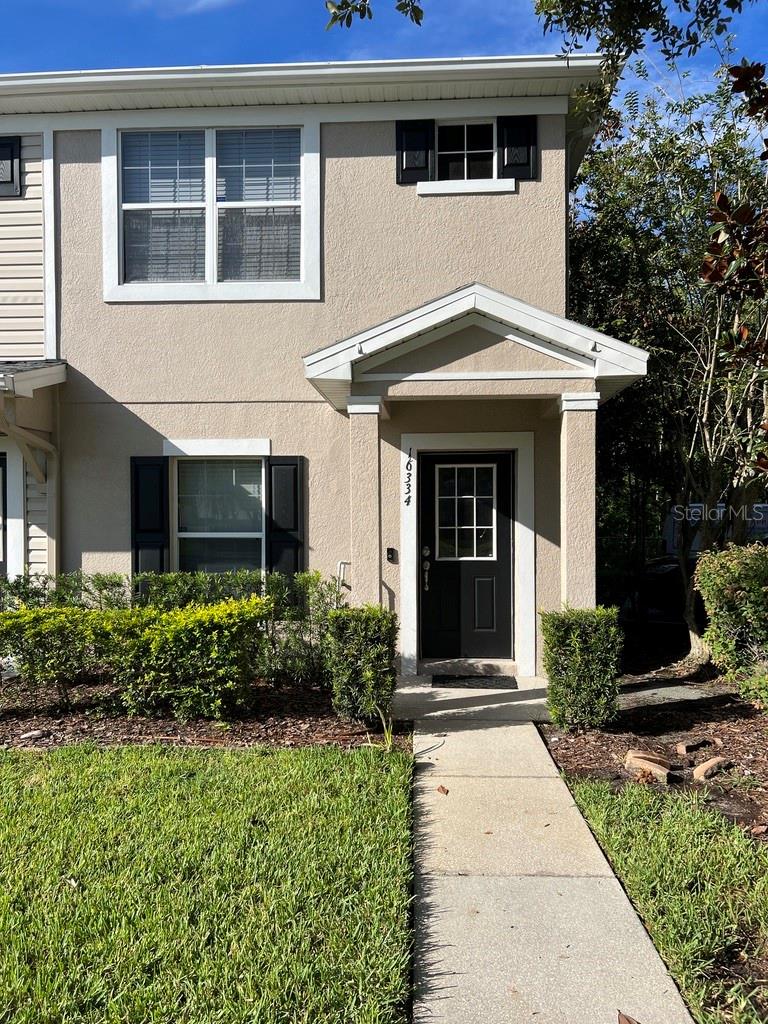 Welcome to the Swan View community! End unit townhome right across from the pool in a gated community! Beautiful upgraded kitchen with moveable island. 2 bedrooms and 2 1/2 bathrooms - Tile floors on the first floor! Upgraded There is a surround sound system for music! Stainless steel appliances and washer/dryer is included. Light and bright with crown molding and a screened in porch with a storage closet. Great location off of SR 54 just a couple of minutes from the Veterans Expressway.
