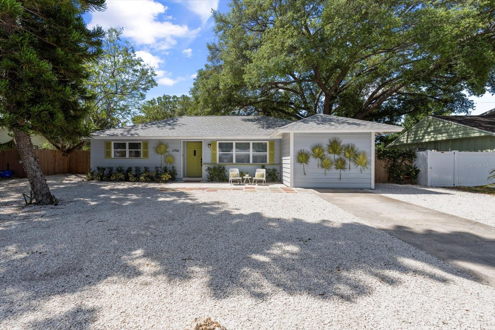 CAN BE RENTED UNFURNISHED FOR ANNUAL LEASE. This is a beautifully renovated turnkey furnished 3-bedroom plus a Den (Can be used as a 4th bedroom) / 2 bathroom single-family home located in Paver Park in Sarasota County. It has a fully screened private pool, as well as an entirely fenced patio and backyard. There is a den that can easily be a 4th bedroom. This home is centrally located to shopping, restaurants, and beaches. It is a 5 min drive to downtown Sarasota Main St., 15 mins to both Lido and Siesta Key beaches and 5 mins to Sarasota Memorial Hospital. The home has a new AC and Roof. AVAILABLE for Short-term or Annual lease. (minimum 1-month rental required in or out of season). Can possibly be rented unfurnished on long-term leases only. Also, ALL short-term leases (6 months or less) are subject to FL tourist tax 6% and FL state sales tax 7% totaling an additional 13% per month. Owner pays up to $150.00 per month towards electric bill on all short term leases only. Owner will provide once per month cleaning. Leases that are 5 months or more, tenants will be responsible for ALL utilities.