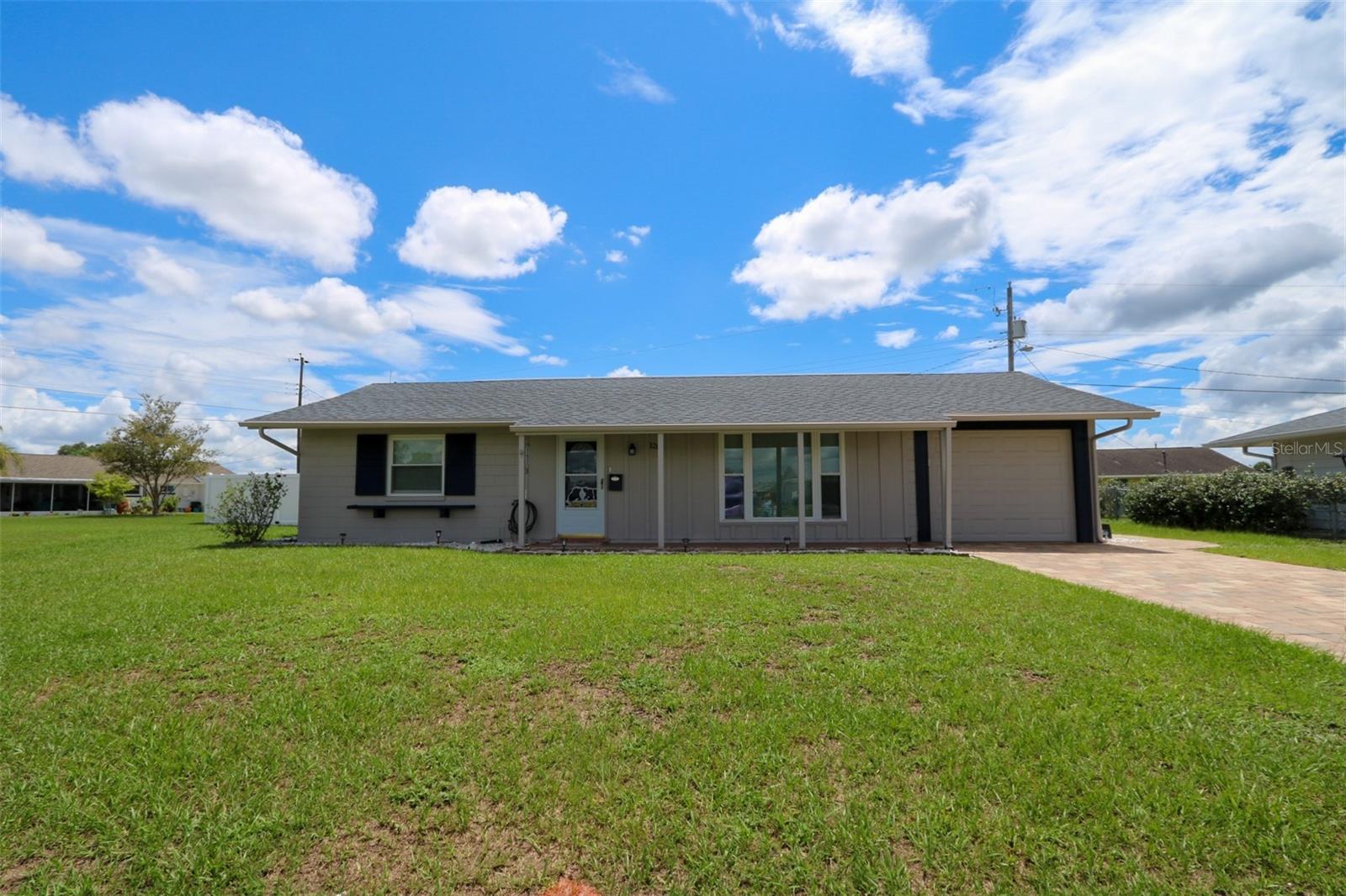 Welcome to your new home in the vibrant 55+ community of Sun City Center! This beautifully updated 2-bedroom, 1-bath house offers a perfect blend of modern convenience and comfortable living. The fully fenced yard, featuring a double access gate, ensures privacy and making it ideal for your two small dogs (sorry, no cats). The heart of the home boasts a brand-new kitchen with a stunning farmhouse sink to match the new stainless steel appliances, a sleek quarts countertop, modern white cabinet, and a custom tile backsplash. Luxurious vinyl plank wood floors have been installed in the living room and one bedroom, adding both style and durability. Both bedroom have new mirrored closet doors and share the fully renovated bathroom with a new sink vanity and new tiled walk in shower. You'll also enjoy the convenience of a one-car garage and a large storage room that has a washer and dryer for tenant use. Relax in the enclosed Florida room or take advantage of the large backyard, perfect for gardening, entertaining, or simply unwinding. LAWN SERVICE AND PEST CONTROL ARE BOTH INCLUDED, allowing you more time to enjoy your well-maintained Florida home. This home is move-in ready and designed for easy living on a quiet cul-de-sac. Living in Sun City Center offers over 300 clubs, fitness centers, indoor & outdoor pools, multiple golf courses, and so much more! Close to Tampa, Sarasota and St Petersburg, this community is a beehive of activity, Summer and Winter.
AVAILABLE NOW FOR ANNUAL LEASE!
