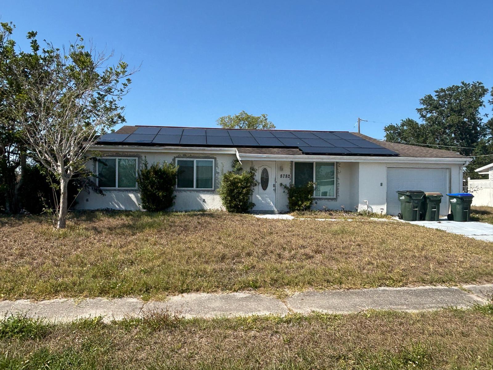 Unlock the Potential – North Port Gem Near Warm Mineral Springs! Discover this diamond in the rough nestled in a peaceful neighborhood just minutes from the world-famous Warm Mineral Springs! 3 bedroom, 2 bath, 1 car garage, with a bonus room/office plus a large lanai. This solidly built home is bursting with potential and ready for your personal touch. While it could use some cosmetic updates, enjoy peace of mind with brand-new impact windows and energy-saving solar panels that help keep your utility bills low. Whether you're looking for a winter retreat, investment property, or full-time residence, this home offers a fantastic location, a spacious layout, and a chance to create your dream home in sunny North Port. Close to great restaurants, entertainment (Cooltoday Atlanta Braves spring training home) Waterparks, and pristine beaches. Seller is motivated!!! Don’t miss your opportunity to own a slice of paradise and make it shine!