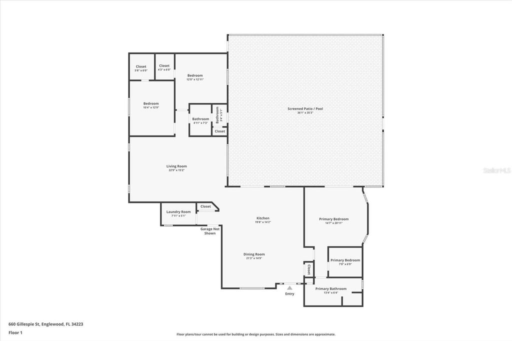 Photo of 660 Gillespie Street, Englewood, FL 34223 (MLS # D6149089)