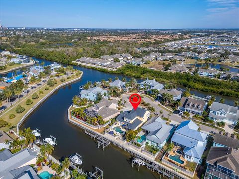 A home in APOLLO BEACH